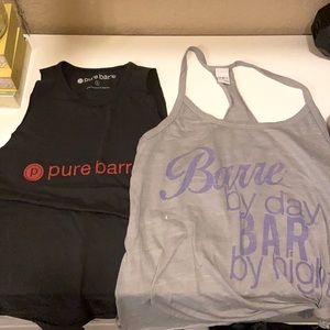 2 Pure Barre workout tanks